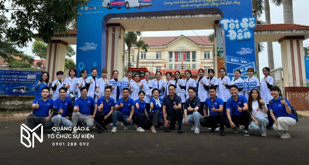 Thi Công Sự Kiện Khỏe Cộng Đồng Cùng Long Châu