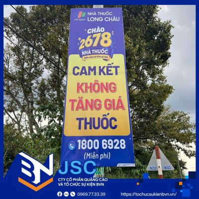 Treo phướn quảng cáo